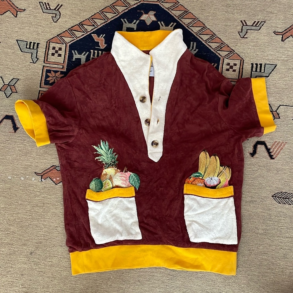 Tombolo terry cotton shirt